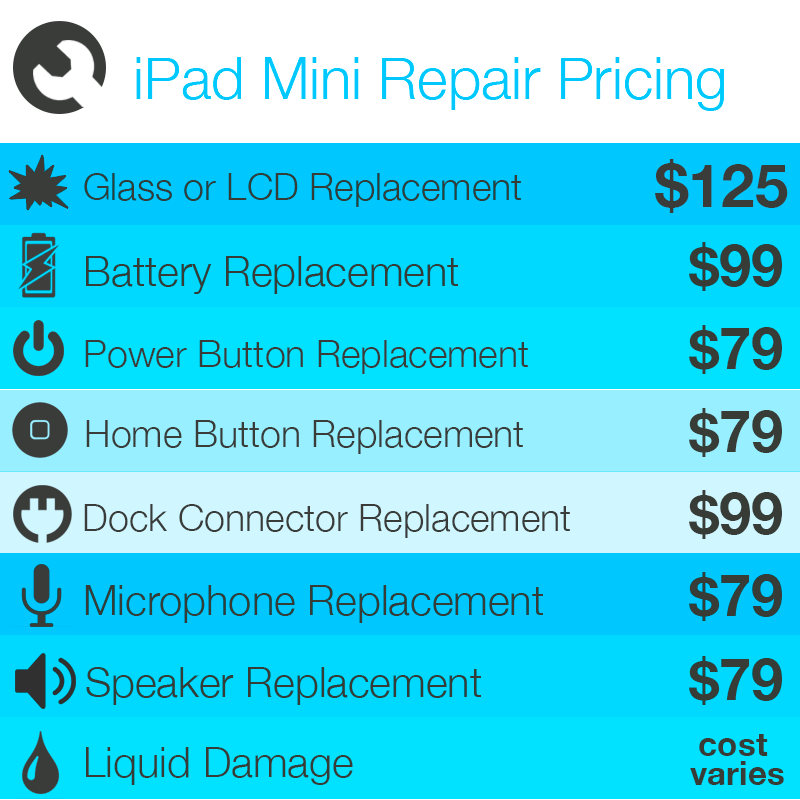 iPadMiniRepairPricing Rotten Apples iPhone Repair, iPad Repair